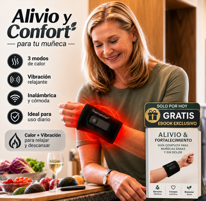 Thermawrist™  Muñequera con Alivio Termico Inteligente